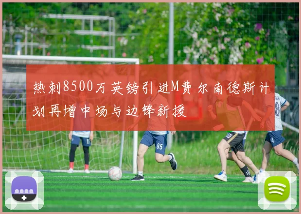 热刺8500万英镑引进M费尔南德斯计划再增中场与边锋新援